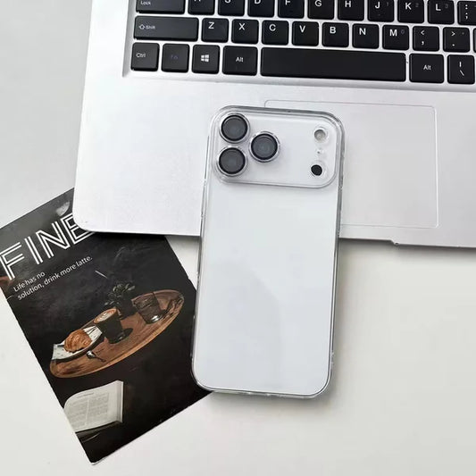 Crystal Clear Electroplated Case For 17 Serie