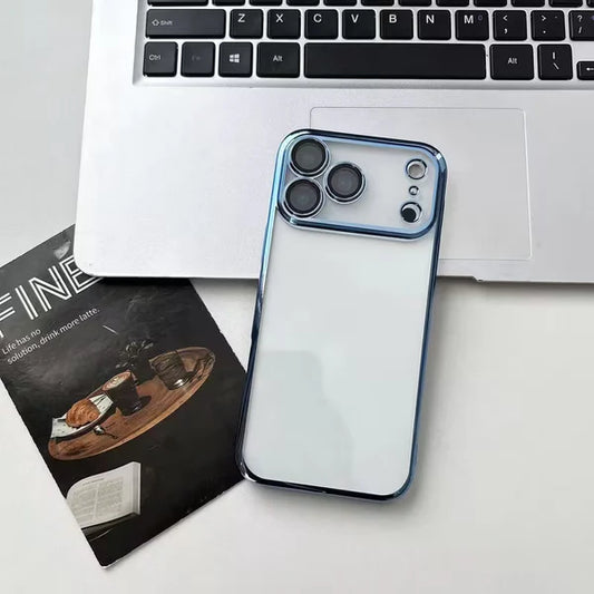 Crystal Clear Electroplated Case For 17 Serie