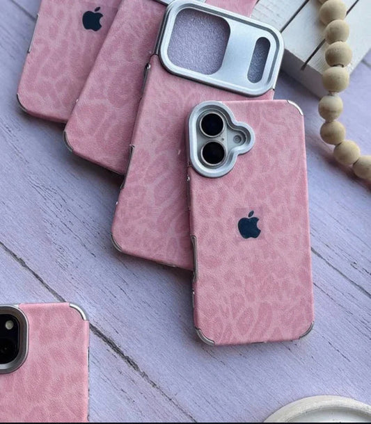 New Luxe Leapords Leather Feel Case