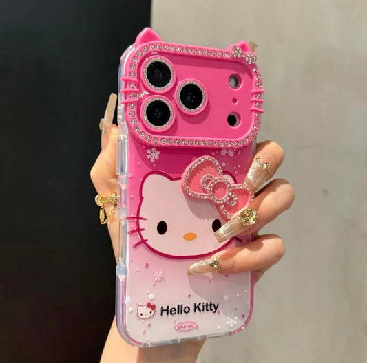 Premium Pink Bow HelloKitty Case