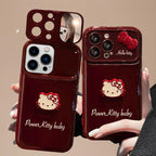 Ruby Power Kitty Mirror Stand Case