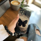 Black Butterflies Chubby Case