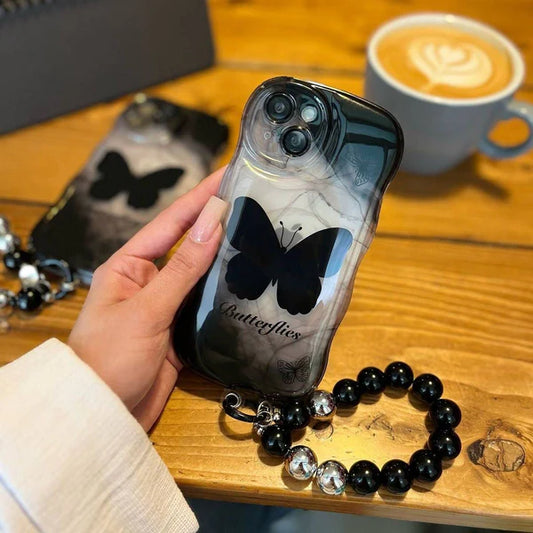Black Butterflies Chubby Case