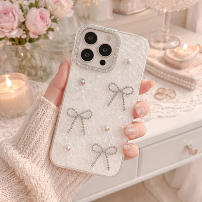 Glimmering Ribbon Stone Case