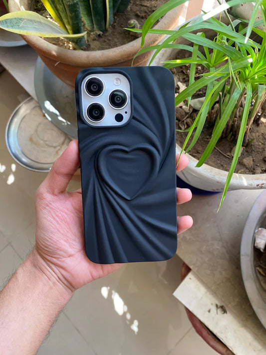 Heart Pattern Silicone Case