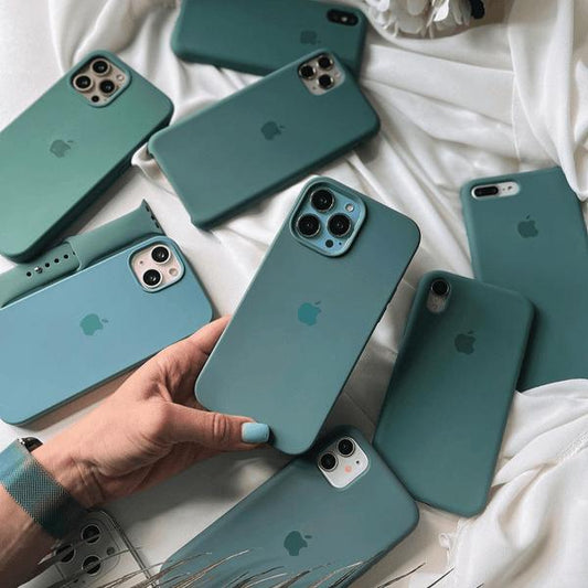 Premium Quality Mindnight Green  Silicone Case