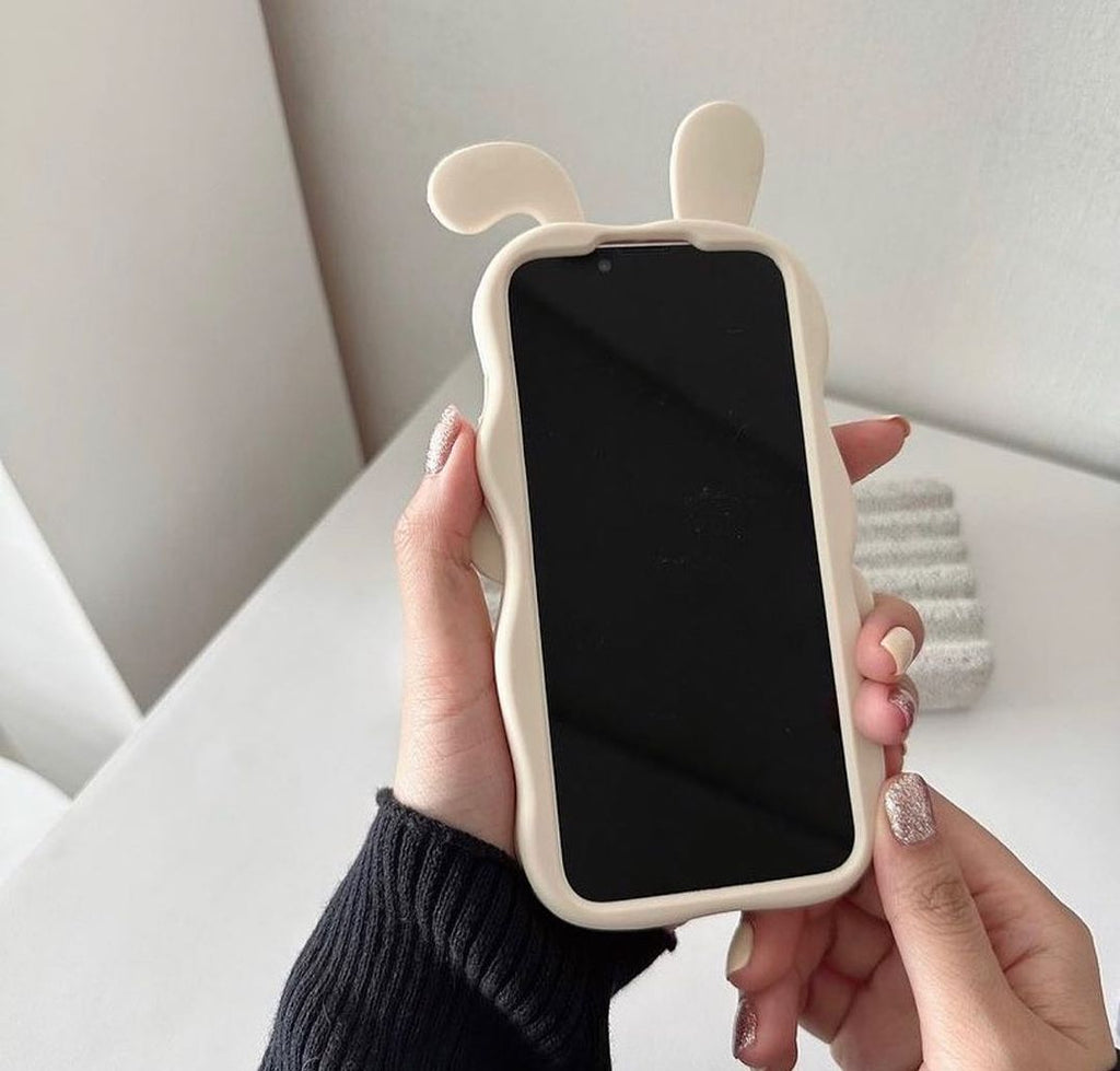 3D Bunny Mirror Case