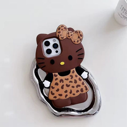New Cute 3D Kitty Bow Case
