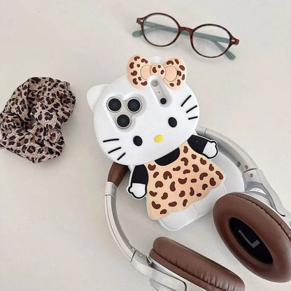 New Cute 3D Kitty Bow Case