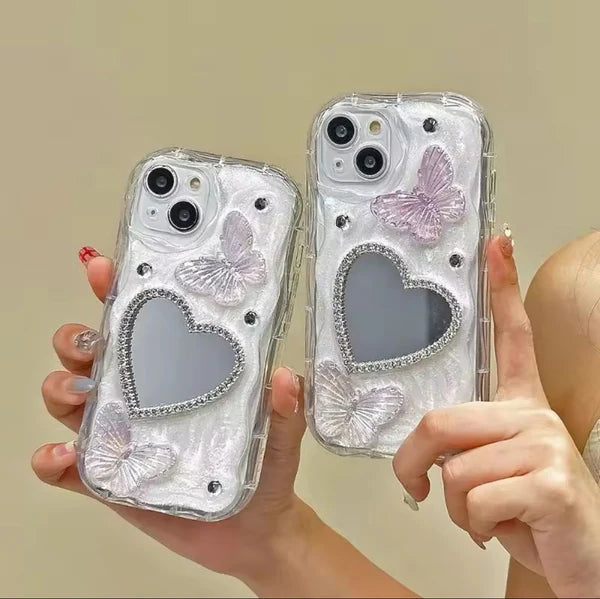 New Heart Mirror Phone Case