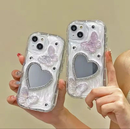 New Heart Mirror Phone Case