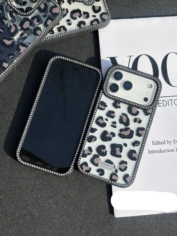 New Double Side Diamond Studded Case 🖤