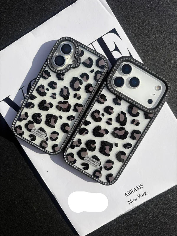 New Double Side Diamond Studded Case 🖤
