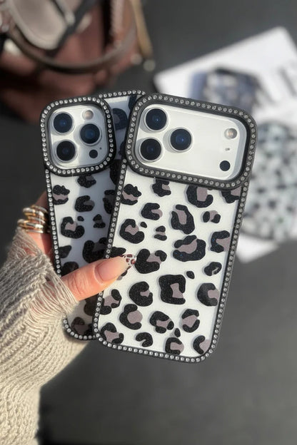 New Double Side Diamond Studded Case 🖤
