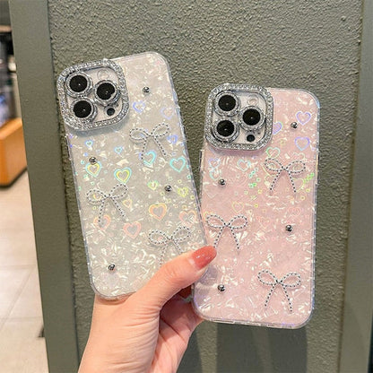 Glimmering Ribbon Stone Case