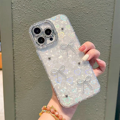 Glimmering Ribbon Stone Case