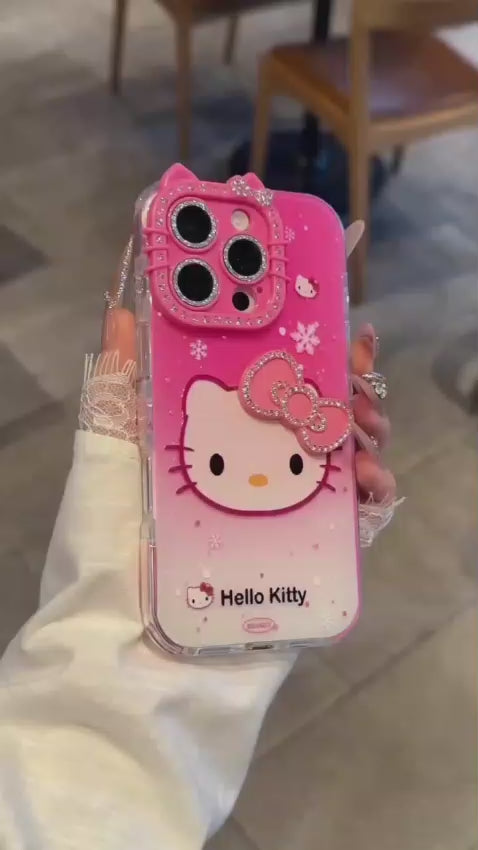 Premium Pink Bow HelloKitty Case