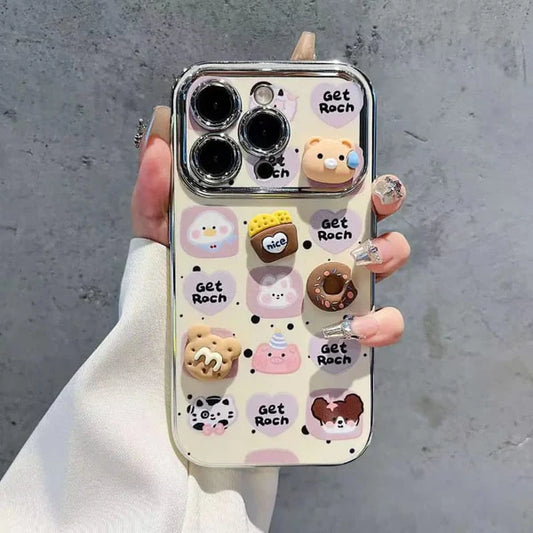 Electroplated Bear With Furball*🧸✨