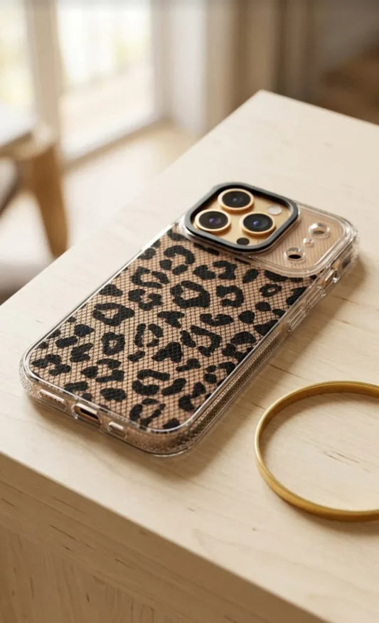 New Mesh Leopard Case